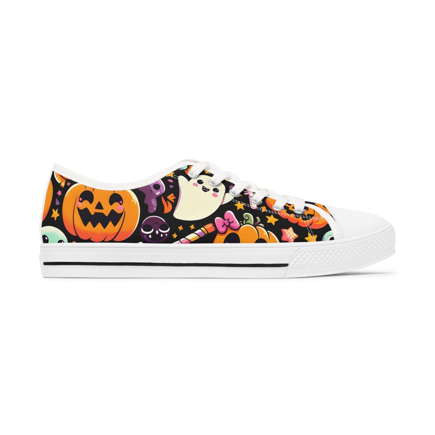 Women's Sweet And Spooky Low Top Sneakers