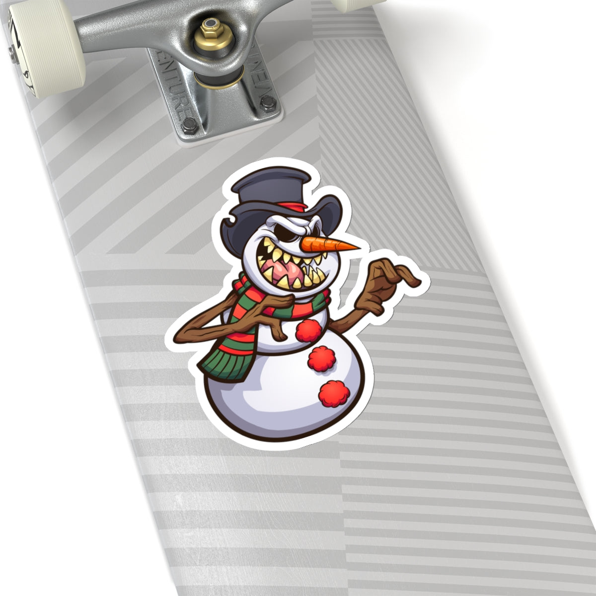 Bad Mr. Frosty The Snowman Kiss-Cut Sticker