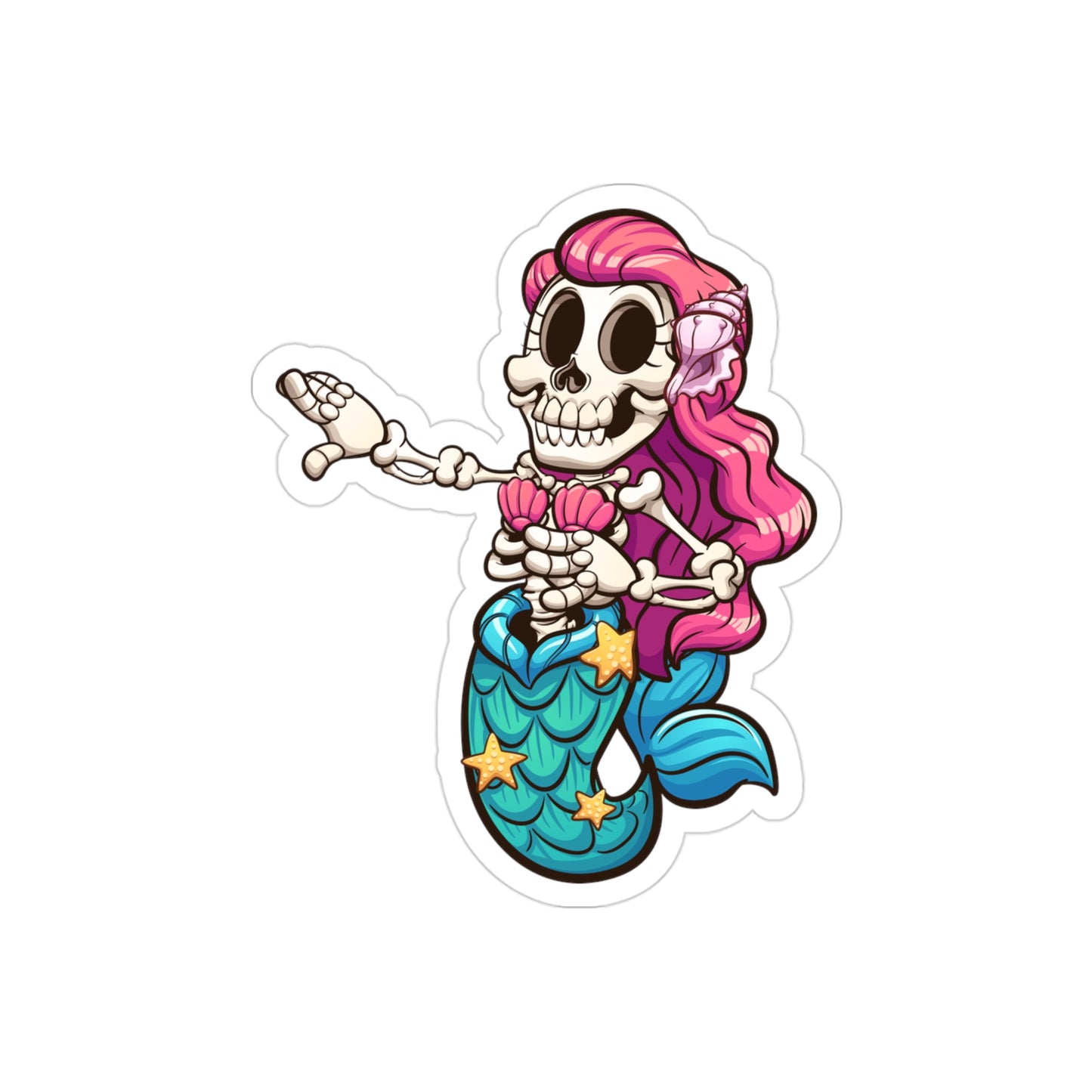 Little Dead Mermaid Sticker