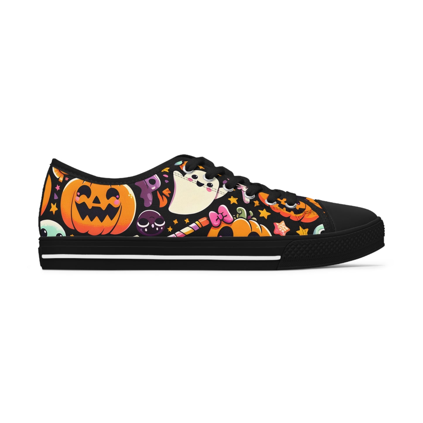 Women's Sweet And Spooky Low Top Sneakers