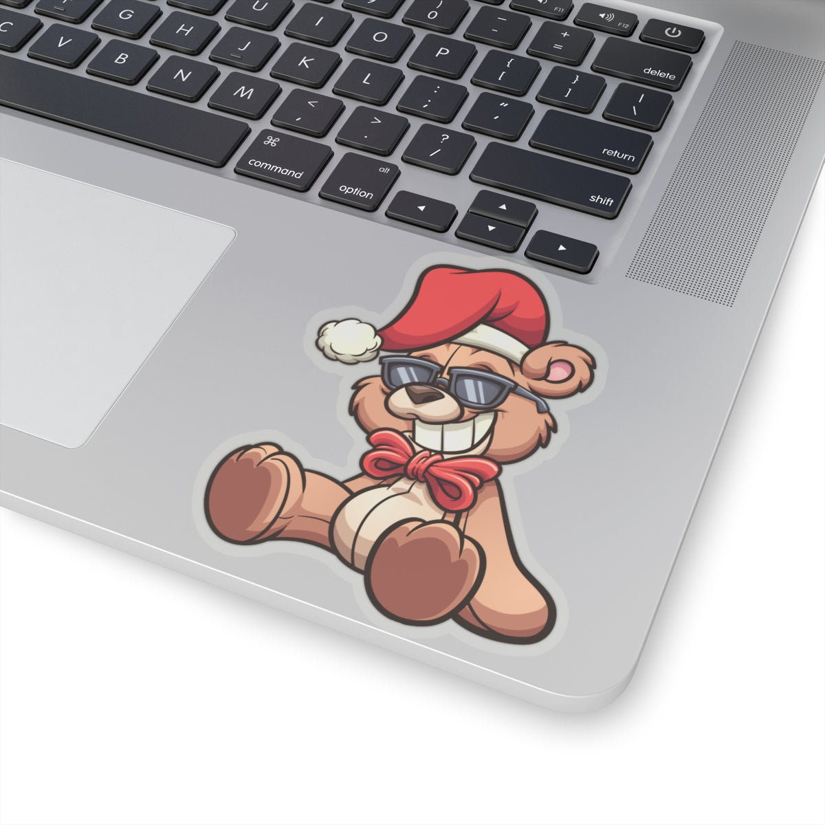 Chill Holiday Bear Sticker