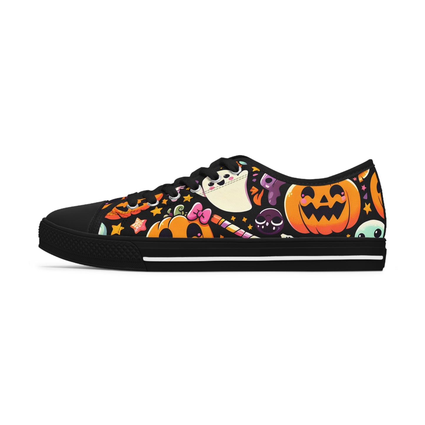 Women's Sweet And Spooky Low Top Sneakers