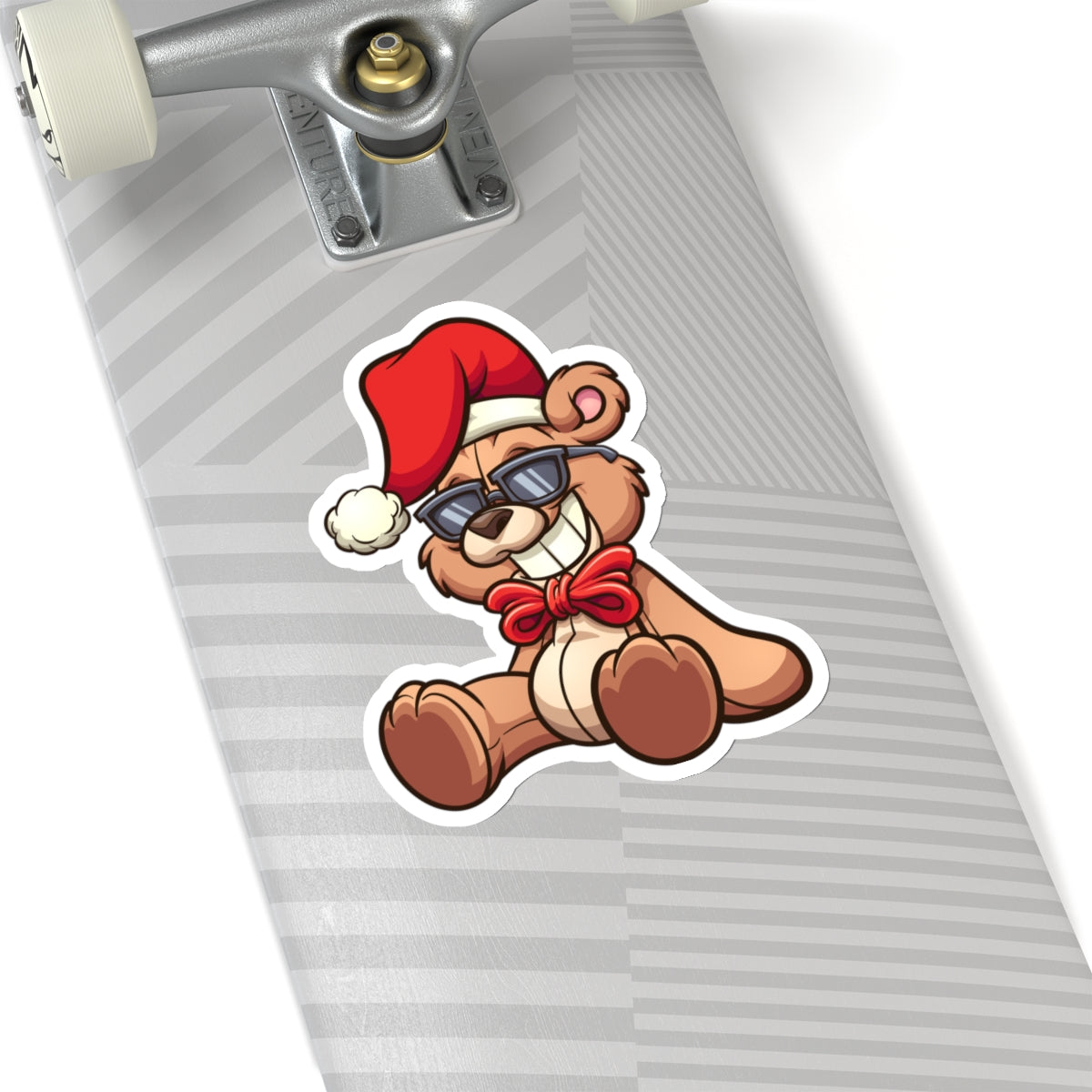 Chill Holiday Bear Sticker