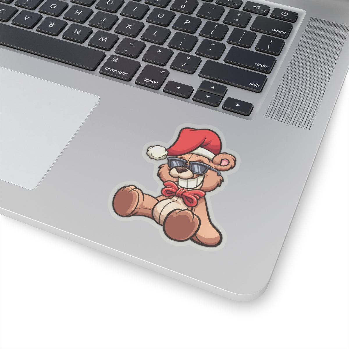 Chill Holiday Bear Sticker