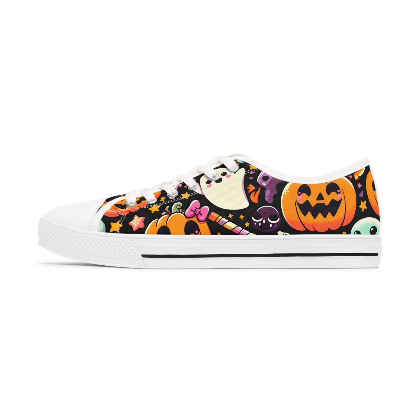 Women's Sweet And Spooky Low Top Sneakers