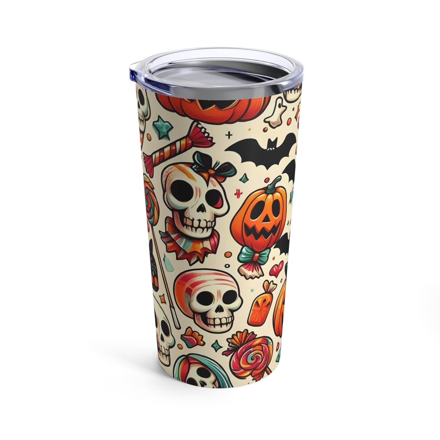 Bats and Pumpkins Tumbler 20oz