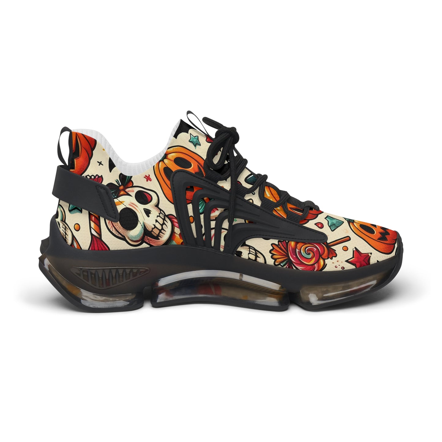 Women's Pumpkins And Bats Sneakers