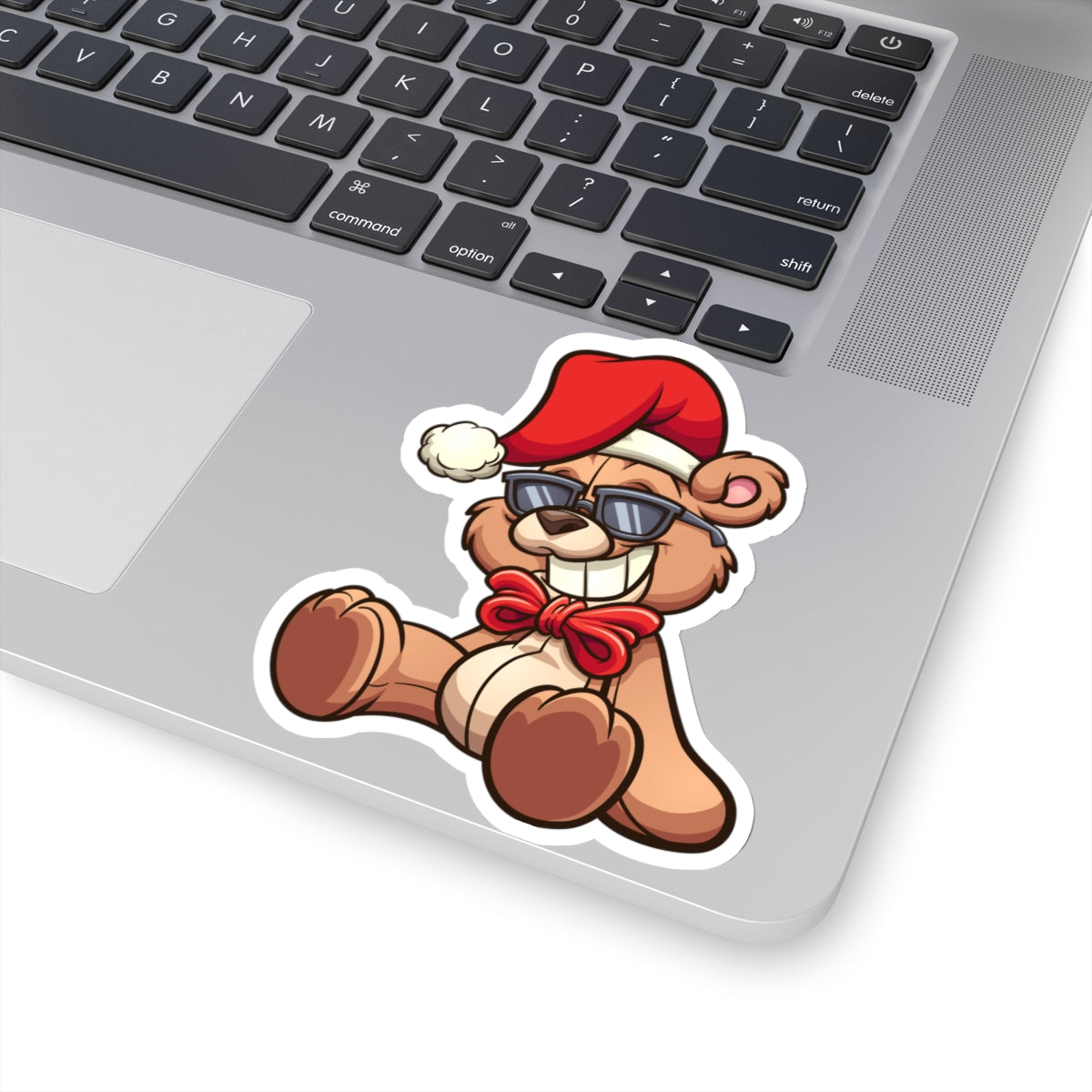 Chill Holiday Bear Sticker