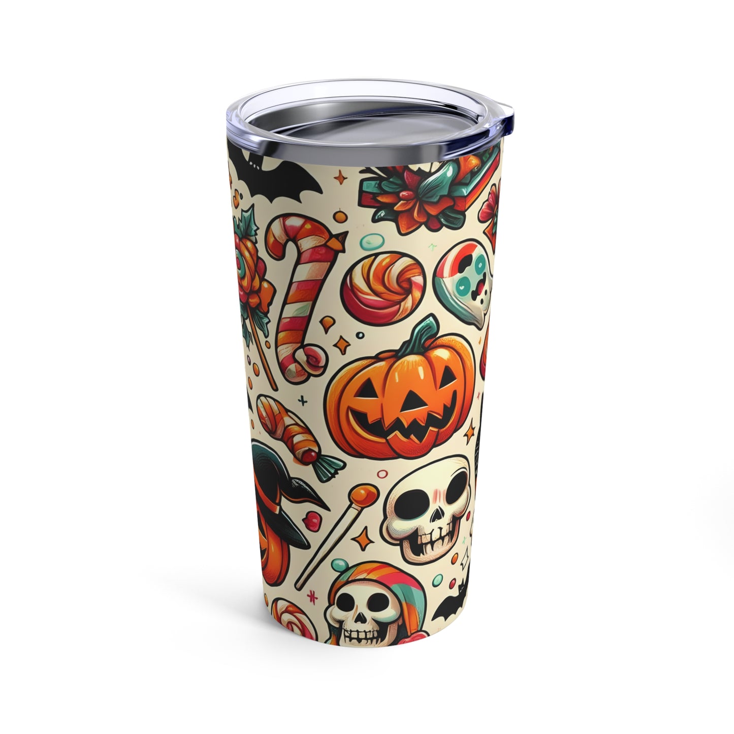 Bats and Pumpkins Tumbler 20oz