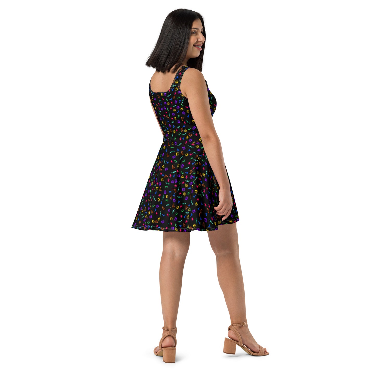 Fortune Teller Skater Dress